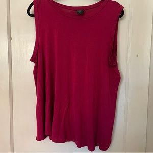 Tunic Tank, 1x, Burgandy